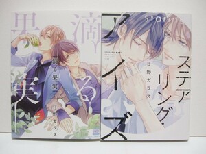 ＊送料無料＊　日野ガラス２冊　ステアリング・アイズ　／　滴る果実