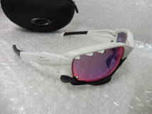 ケース付 OAKLEYオークリー サングラス JAWBONE ジョウボーン OAKLEY Racing jacket　ホワイト　ブラック_画像6