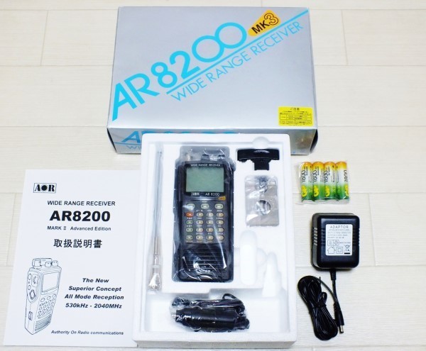 ヤフオク! -「aor ar8200 mk3」の落札相場・落札価格