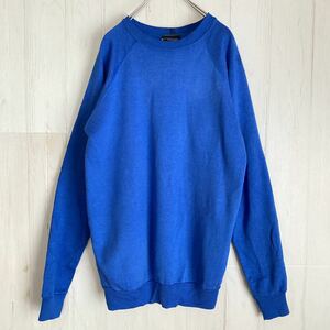 80s 90s USA製 TULTEX スウェットシャツ ラグランスリーブ クルーネック