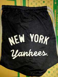 ニューヨーク・ヤンキース 巾着袋 小物入れ 手さげ袋 ポーチ エコバッグ MLB 野球