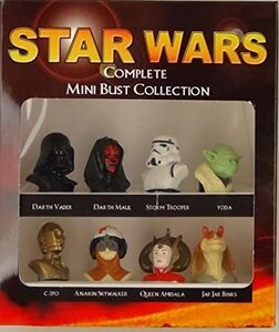 ★スターウォーズ/STAR WARS/COMPLETE MINI BUST COLLECTION/ミニ・バスト・コレクション/８種類セット