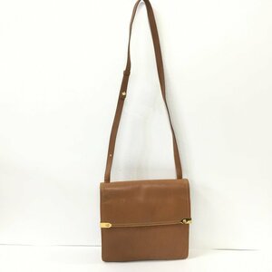 TEI【中古品】 LOEWE オールド レザーショルダーバッグ ロエベ キャメル 〈180-230209-TS-11-TEI〉