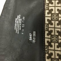 TEI【現状渡し品】 TORY BURCH トリーバーチ ロングブーツ ブラウン レディース 〈167-230216-TS-5-TEI〉_画像9