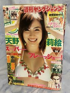 ☆週刊ヤングジャンプ 2008年No.26 巻頭グラビア 初登場 天野莉絵 制コレGP 小田あさ美 青谷優衣 鈴井ひかり 綾瀬はるか