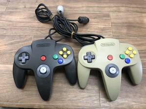  nintendo 64 controller 2 piece secondhand goods B-6825