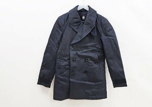 ◇【G-STAR RAW ジースターロゥ】中綿 Pコート ネイビー XXS