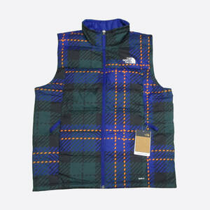 * в Японии не продается *The North Face/ North Face *Print Luxe Vest/ принт Lux лучший (Panderosa Green Medium Icon Plaid/L)