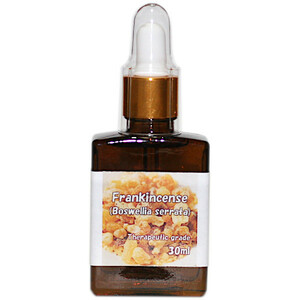 30ml フランキンセンス セラータ インド 精油 エッセンシャルオイル Boswellia serrata 100%天然 送185 同梱可