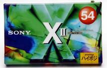 ※ 新品 SONY カセットテープ ハイポジ XII 54分 qa0799l4_画像1
