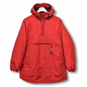 [USA made ] Vintage [L.L.Bean] red [sinsa rate entering ]ano rack Parker [ pull over jacket ][ lady's M]CB1408-12-05