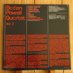 オリジナル / Baden Powell Quartet / バーデンパウエル / Vol. 2 / Barclay / 80 429 / フランス盤の画像2