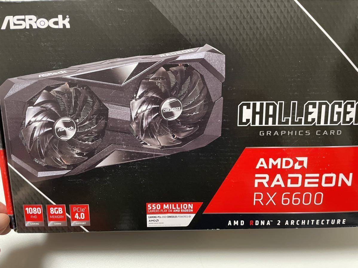 ASRock Radeon RX 6600 Challenger D 8GB [PCIExp 8GB] オークション