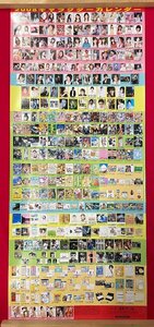 変型サイズ ポスター 2008年キャラクターカレンダー リリース 店頭告知用 非売品 当時モノ 希少　B5390
