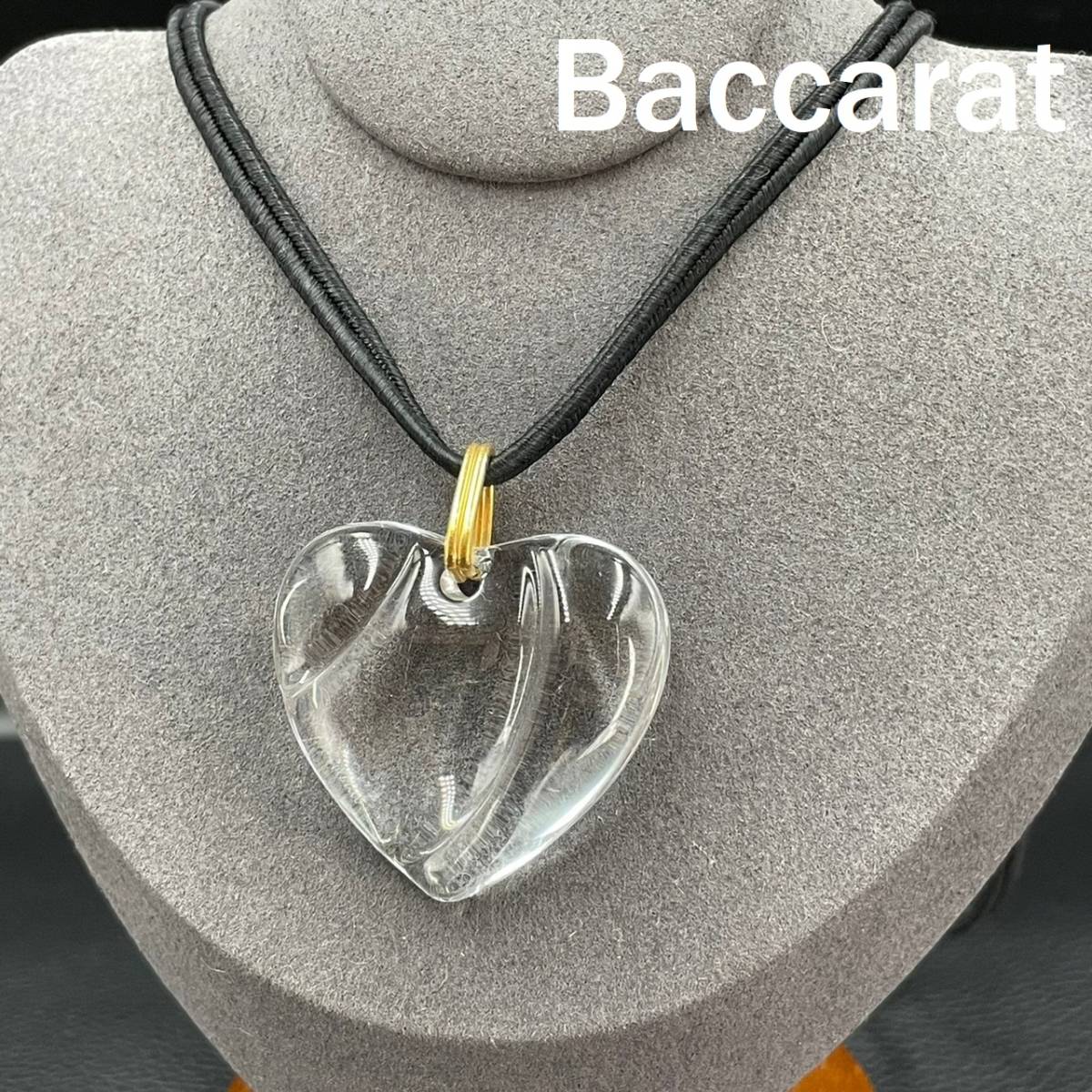 はラクマ Baccarat - バカラ ネックレス美品 - レッド×黒の通販 by