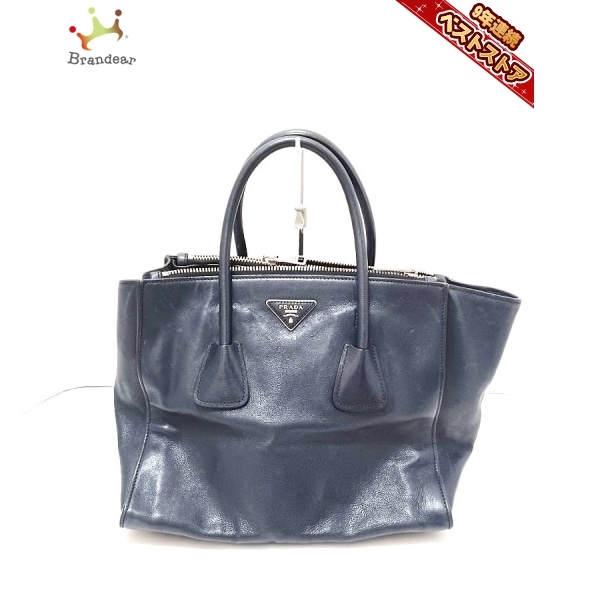 ヤフオク! -「prada プラダ トートバッグ (ネイビー)」の落札相場 ...
