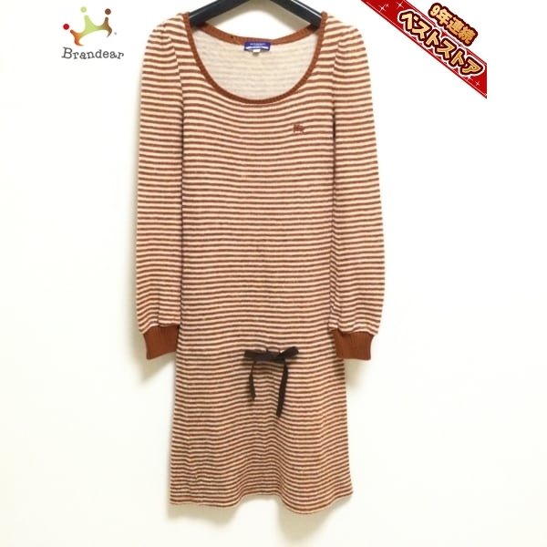 ヤフオク! -「バーバリーブルーレーベル ボーダー ワンピース ...