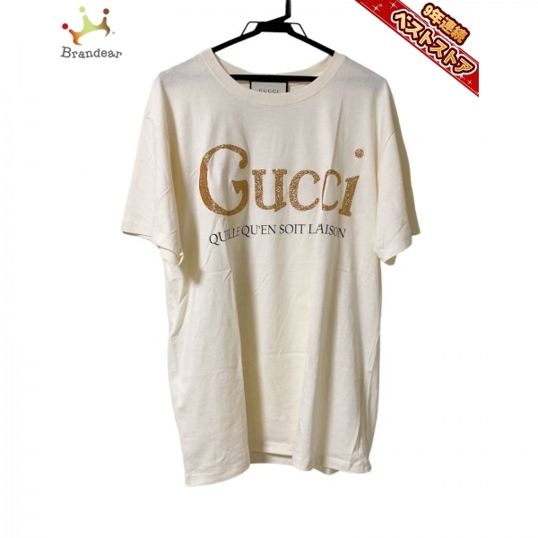 GUCCI  グッチ　Tシャツ　黒　ブラック Tシャツ/カットソー(半袖/袖なし) セール販売店舗