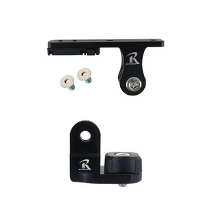 [rek mount ] lower part adaptor & Shimano Di2 junction adaptor [Di2-EW90-400A] &LEZYNE for light adaptor [GP-LEZ4] set 