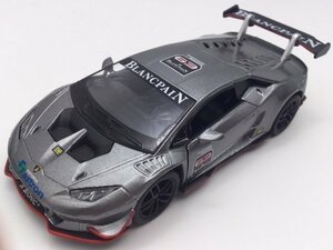 1台売り グレー 1/36 ランボルギーニ ウラカン LP620-2 ブランパン・モデル ミニカー スーパートロフェオ ストラダーレ