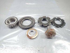 βEB06-2 Kawasaki ZRX400 ZRX-Ⅱ ZR400E (H8 year ) out of print! original stem nut for exchange .! bearing is extra ...