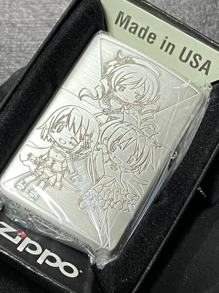 zippo 劇場版 魔法少女 まどかマギカ 全員集合 両面刻印 希少モデル 2019年製 まどマギ ケース 保証書付き