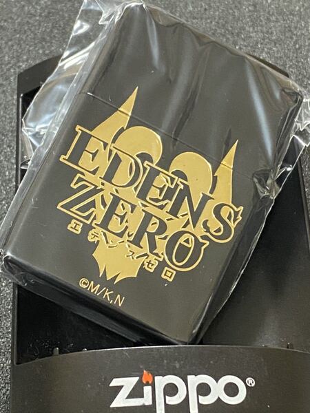 zippo エデンズゼロ 両面ゴールド刻印 アニメ 希少モデル 2021年製 EDENS ZERO GOLD BLACK