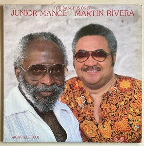 LPA21387 ジュニア・マンス & マーティン・リヴェラ JUNIOR MANCE / FOR DANCERS ONLY 輸入盤LP カナダ盤