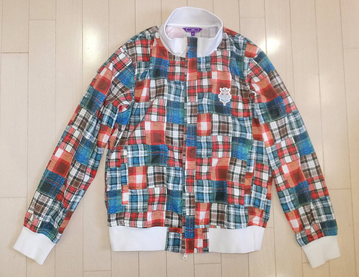 美品 ビームス ゴルフ ペイズリー柄 ブルゾン S グリーン系(78)a ...