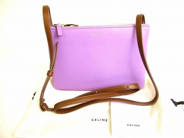 新作商品 オールド CELINE セリーヌ バイカラー ミニポシェット