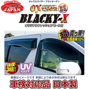 OXバイザー ブラッキーテン フロントセット グランビア・グランドハイエース VCH10/16 RCH11 KCH10/16 用 オックスバイザー 日本製