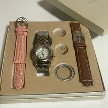 ★ BEAMS レディース腕時計 レザーベルト 2本付属品付き_画像1