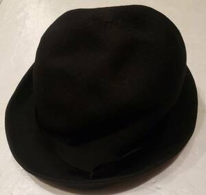  Kangol KANGOL England made Vintage yellowtail m hat black 