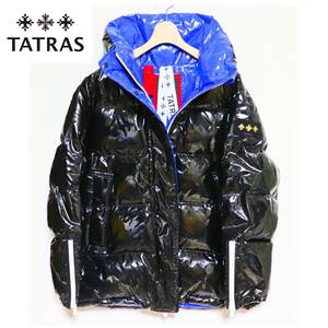 《TATRAS タトラス》新品 定価126,500円 ポーランド製 シャイニーナイロン ダウンジャケット 男女兼用 2(M) A7511