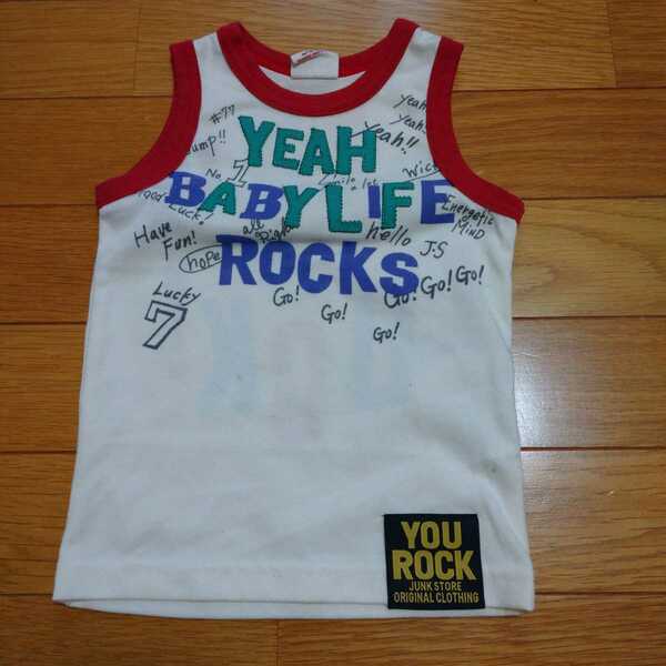 即決!男児90タンクトップスYOU ROCK JUNK STORE