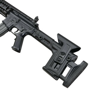 FAB DEFENSE スナイパーストック RAPS フルアジャスタブル M4/AR15/SR25用 [ ブラック ]