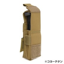 WARRIOR ASSAULT SYSTEMS シングルマガジンポーチ DA 9mm弾マグ用 [ ブラック ]_画像5