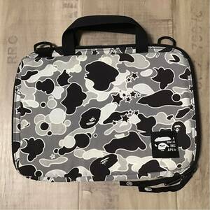 ★初期★ タブレットケース BAPE sta camo psyche サイケ a bathing ape bag エイプ ベイプ アベイシングエイプ バッグ ipad case NIGO m29