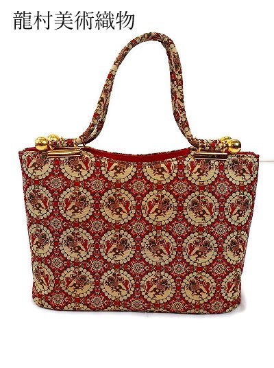 15000円純正 格安販売 ショッピング売品 龍村織物で創る利休バッグ