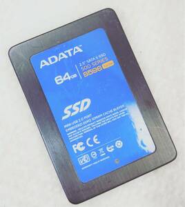 [ б/у детали ]2.5 SATA SSD 64GB 1 шт. обычный ADATA S596 Turbo #SSD2059