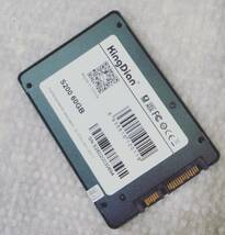 【中古パーツ】2.5 SATA SSD 60GB 1台 正常 KingDian SATA3 60GB ■SSD2165_画像2