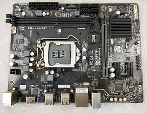 【中古パーツ】BIOS確認のみ、GIGABYTE GA-H110M-A マザーボード ＩＯパネル付 LGA1151 ■MB2337