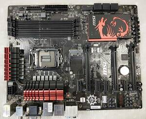 [ used parts ]BIOS verification only,MSI Z87-S03 motherboard IO panel attaching LGA1150 #MB2303