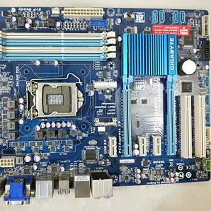 【中古パーツ】BIOS確認のみ、GIGABYTE GA-H77-D3H-MVP マザーボード ＩＯパネル付 LGA1155 ■MB2091の画像1