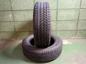 MF6929【送料無料175/65R15】2本 ブリヂストン ブリザック VRX3 2021年製 中古 スタッドレス タイヤ 冬タイヤ《即決あり》