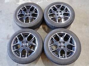 QR4570【送料無料195/55R16】日産純正 E12 ノート e-Power ニスモ 夏タイヤアルミセット★16×6.5J 100/4H ET46★ティーダ にも