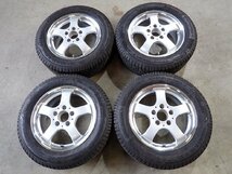 QR4539【送料無料185/65R15】ベンツ W169 Aクラスなどに コンチネンタル 中古スタッドレス ▼15×6J 112/5H ET44▼_画像1