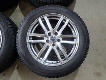 QR4581【送料無料225/60R18】BT5 BS9型 レガシィアウトバック等 ヨコハマ 中古スタッドレスセット ▼18×7.5J 114.3/5H ET48▼_画像2