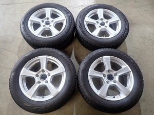 QR4583【送料無料205/60R16】MINI R60 ミニカントリーマンなどに BS VRX2 中古スタッドレスセット ●16×6.5J 120/5H ET40●