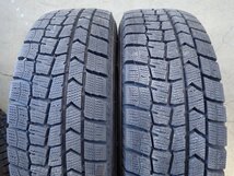 QR4854【送料無料175/65R14】ニッサン純正スチール キューブ ノートなどに ダンロップ 中古スタッドレス ▼14×5J 100/4H ET約45▼_画像5